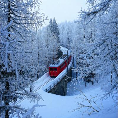 Le petit train des neiges 